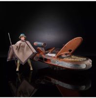 Star Wars SDCC Black Series Landspeeder & Luke Skywalker