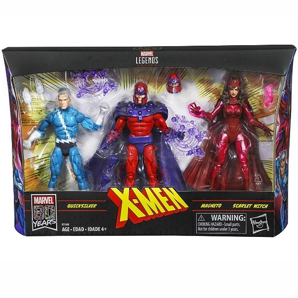Quicksilver & Scar Legends Series 6" Family Matters 3 Pack with Magneto 