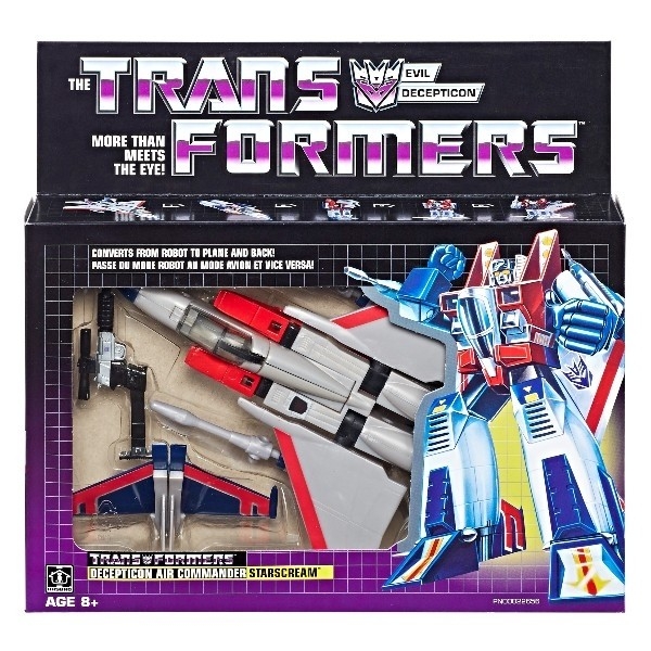 Transformers G1 Starscream Vintage 1984 Walmart Reissue BRAND NEW 