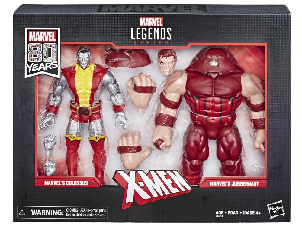 Marvel Legends 80th Anniversary Colossus & Juggernaut 2 Pack Reissue