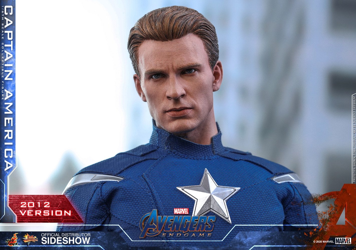 Hot Toys Captain America 2012 Avengers Endgame 1/6 Scale Figure