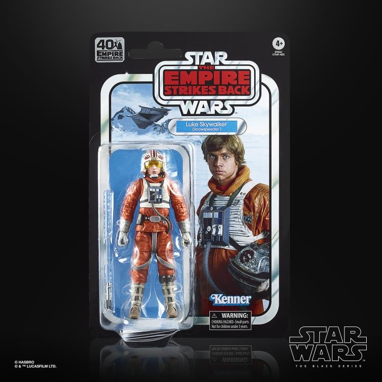 Star Wars 40th Anniversary Black Series Luke Skywalker Snowspeeder