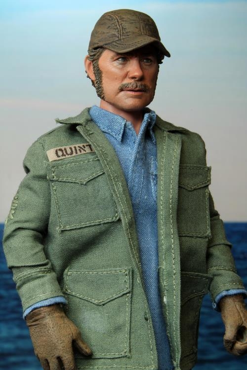 NECA Jaws Quint Retro Clothed Action Figure Kapow Toys