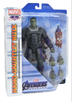 Marvel Select Avengers Endgame Team Suit Hulk and Nano Guantlet