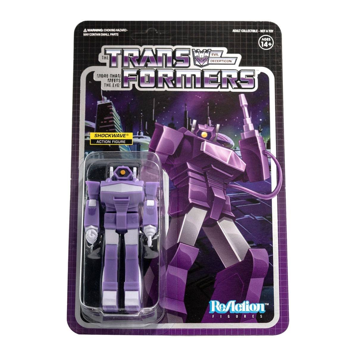 Transformers ReAction Shockwave Wave Action Figure – Kapow Toys