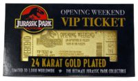 Jurassic Park Opening Weekend Golden Ticket 1/1 Replica