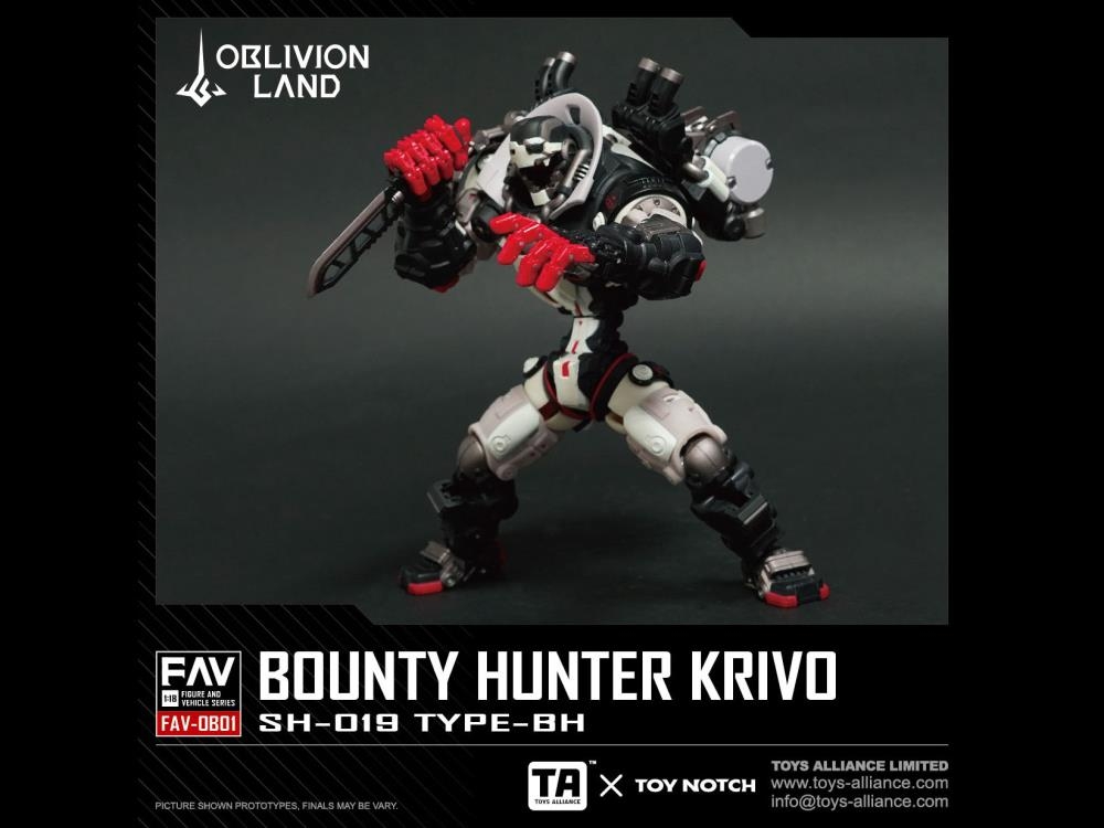 Oblivion Land FAV-OB01Bounty Hunter Krivo – Kapow Toys