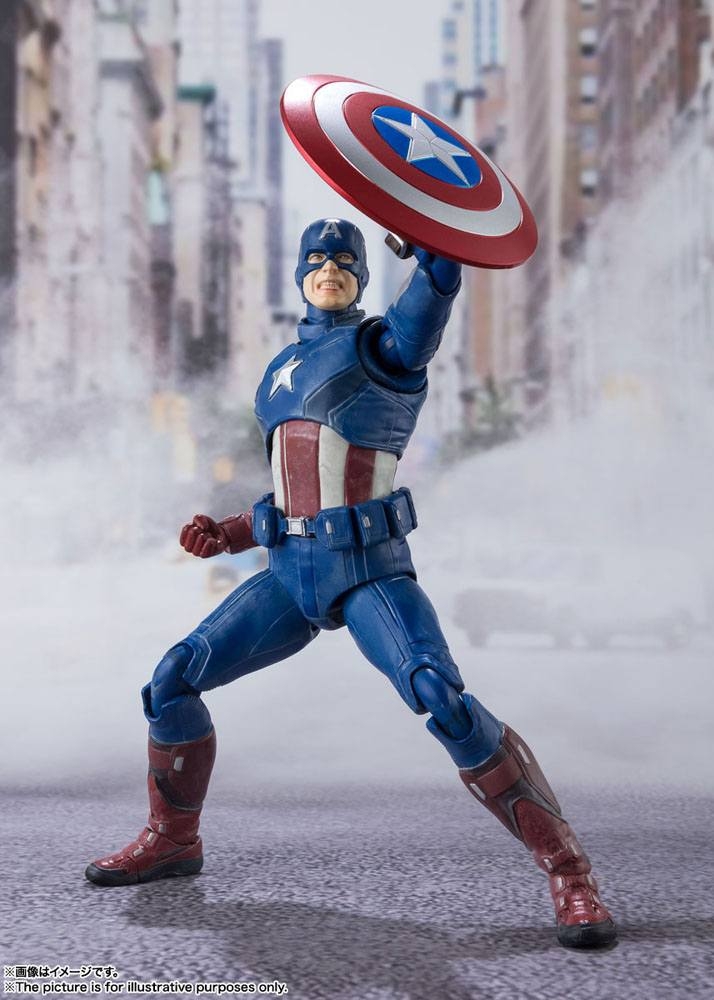 Figurine S.H. Figuarts Captain America - Avengers Age Of Ultron - Marvel - 2020