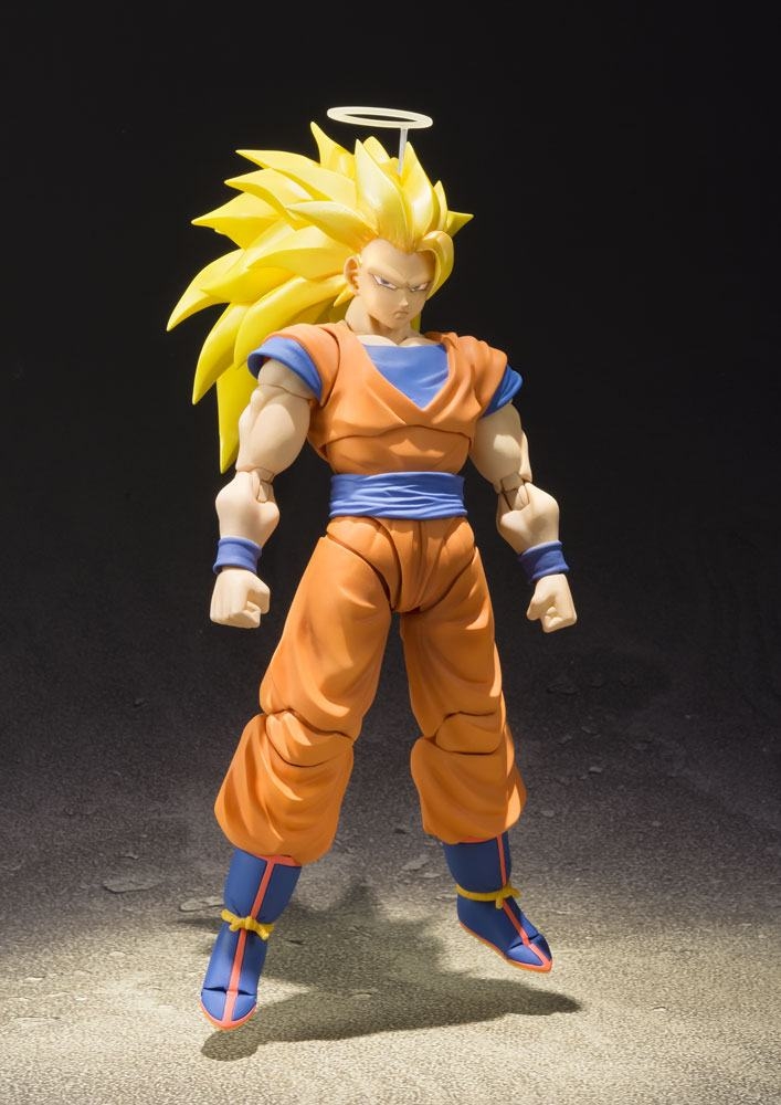 Dragon Ball Z S H Figuarts Super Saiyan 3 Son Goku Action Figure Kapow Toys