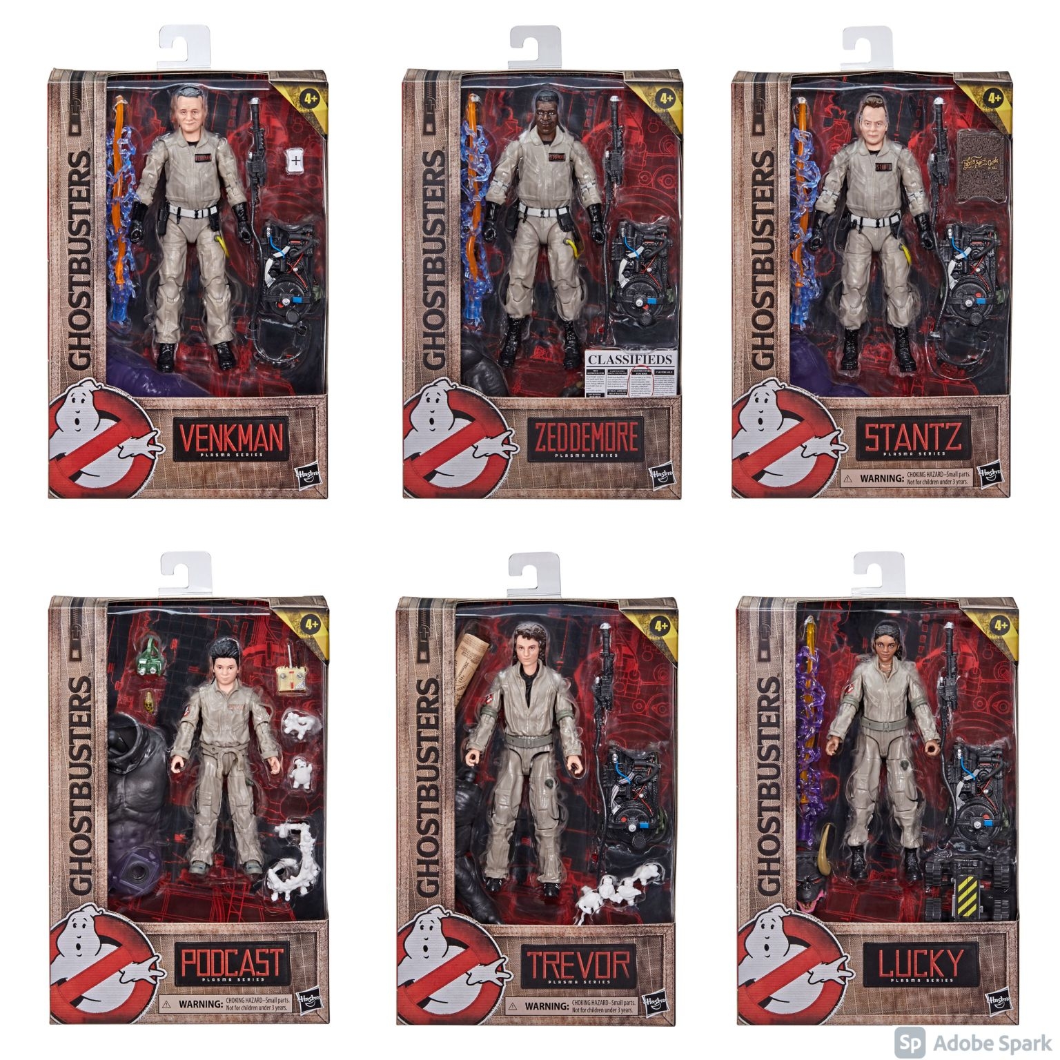 Ghostbusters Plasma Serie Trevor 15 CM Grande Action-Figur Da