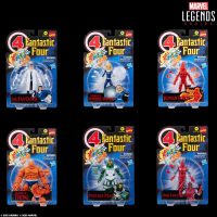 Marvel Legends Retro Collection Fantastic 4 Set of 6