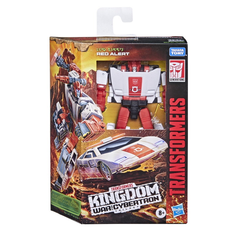 Transformers Kingdom Deluxe Red Alert – Kapow Toys