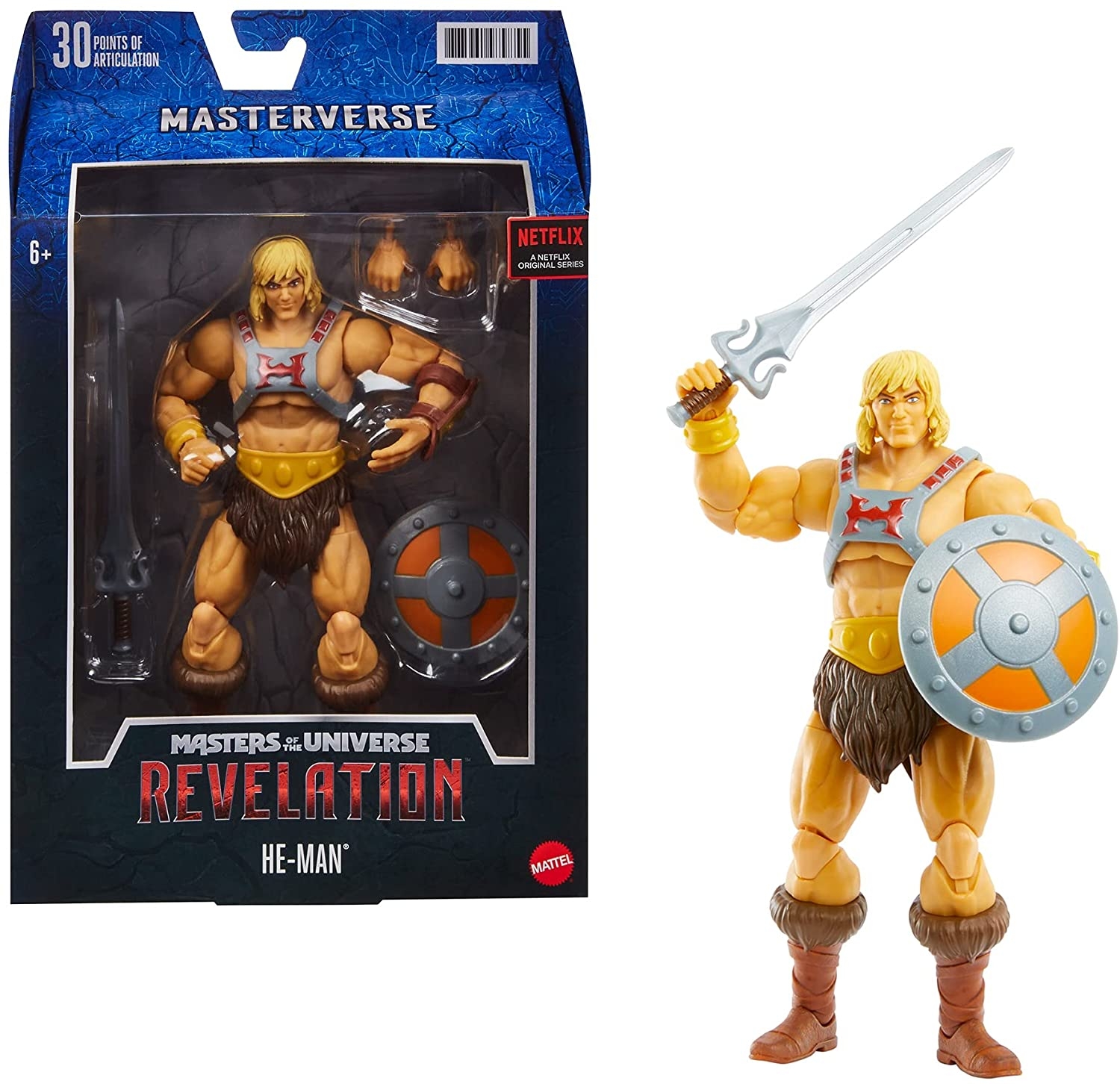 Masters Of The Universe Revelation He Man Action Figure Kapow Toys Masters Of The Universe Revelation He Man Action Figure Kapow Toys