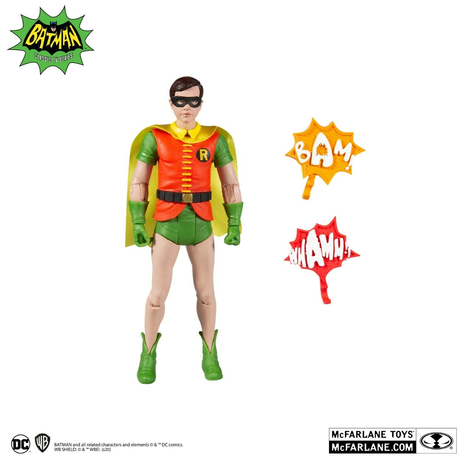 McFarlane Toys Batman 1966 Robin Retro Action Figure – Kapow Toys