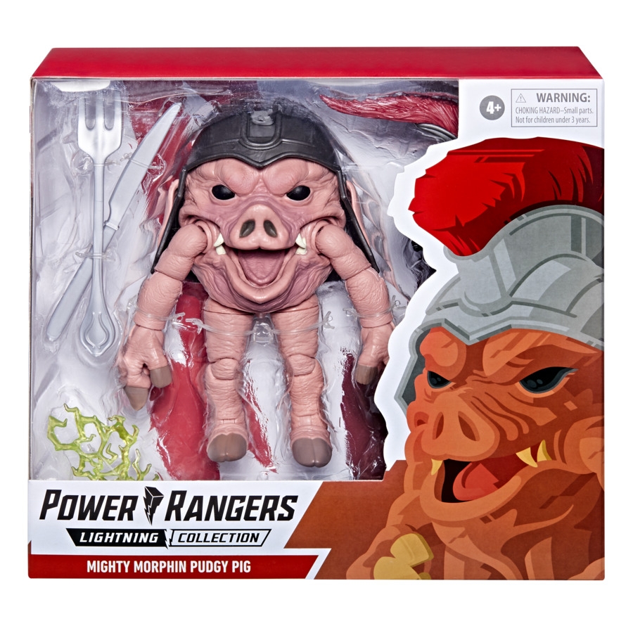 Pug Power Ranger Power Rangers Lightning Collection Pudgy Pig Action Figure – Kapow Toys
