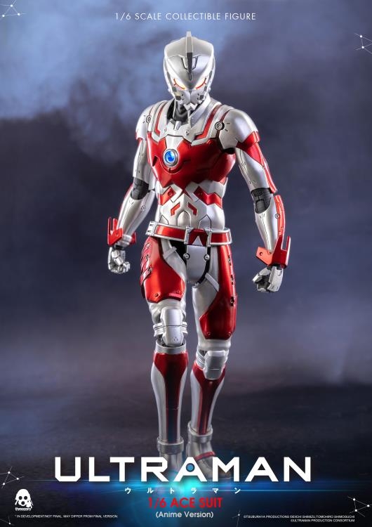 ThreeZero Ultraman Action Figure 1/6 Ultraman Ace Suit Anime Version –  Kapow Toys