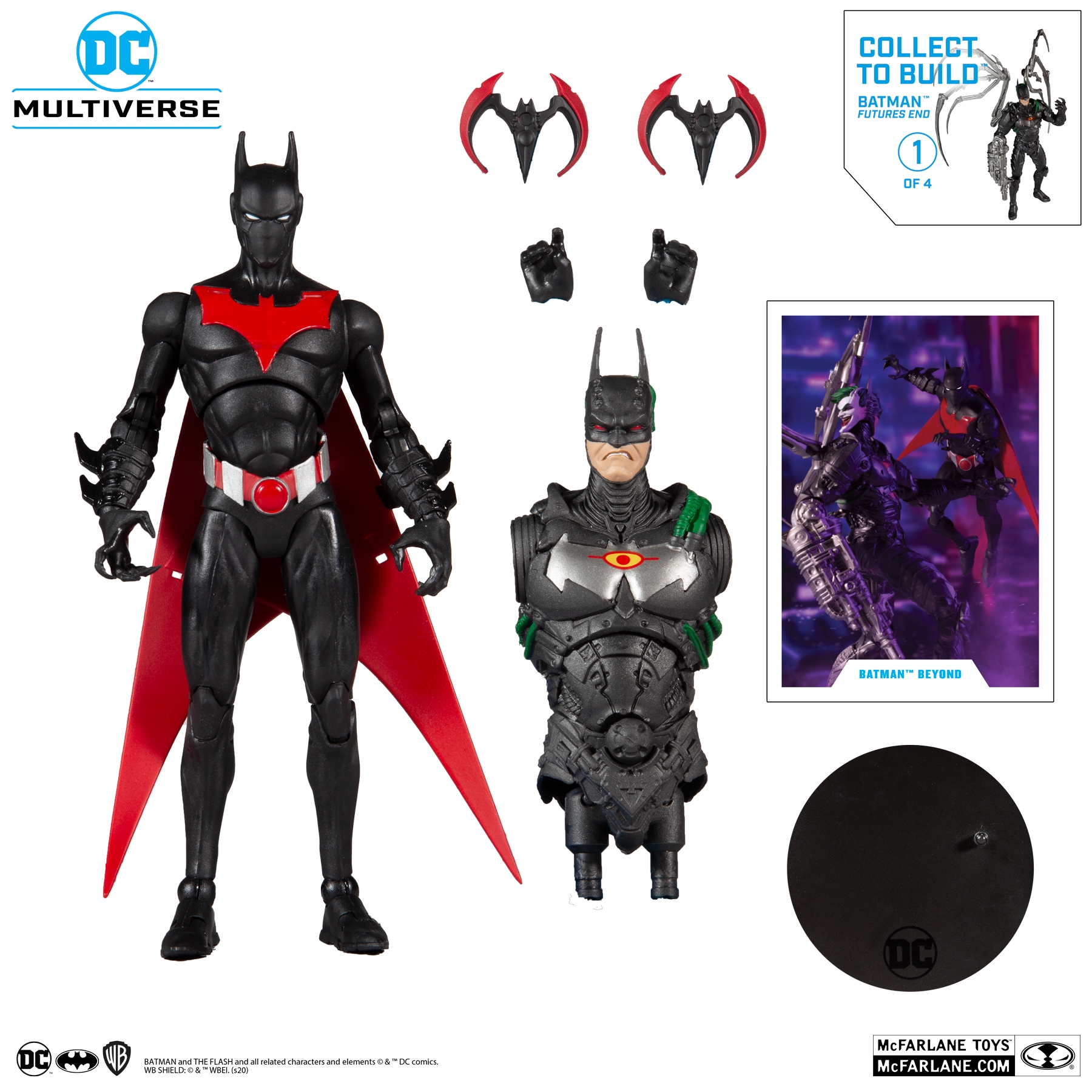McFarlane Toys Batman Beyond Batman Action Figure – Kapow Toys