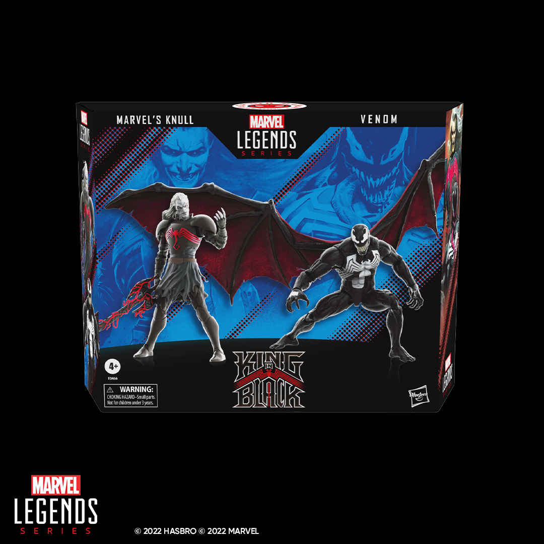 Marvel Legends Spider-Man King in Black 2 Pack ( Knull and Venom