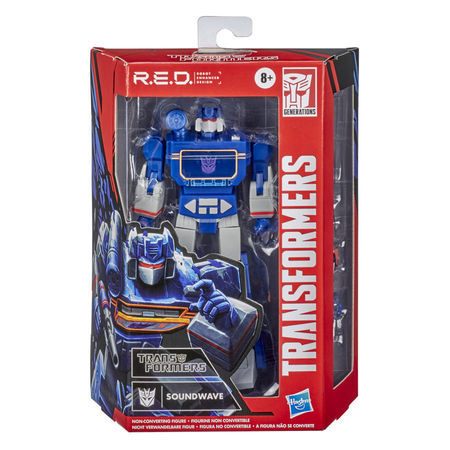 TRANSFORMERS G1 Animated Soundwave Inch Action Figure