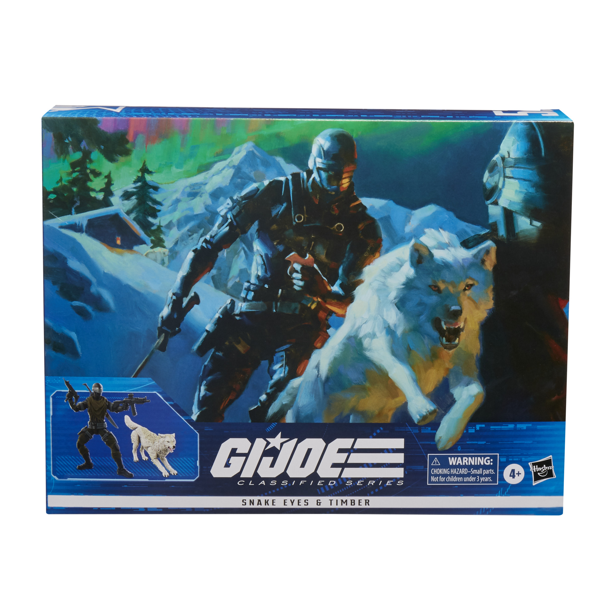 Hasbro Collectible Gijoe Figures G.I. Joe Classified Series, Snake Eyes & Timber 52 Figuren Uit De Premium-collectie, Speciale Verpakking F4321 Alpha Commandos G.i. Joe Figurine