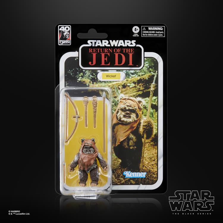 Star Wars The 40th Anniversary The Black Series Wicket ( ROTJ