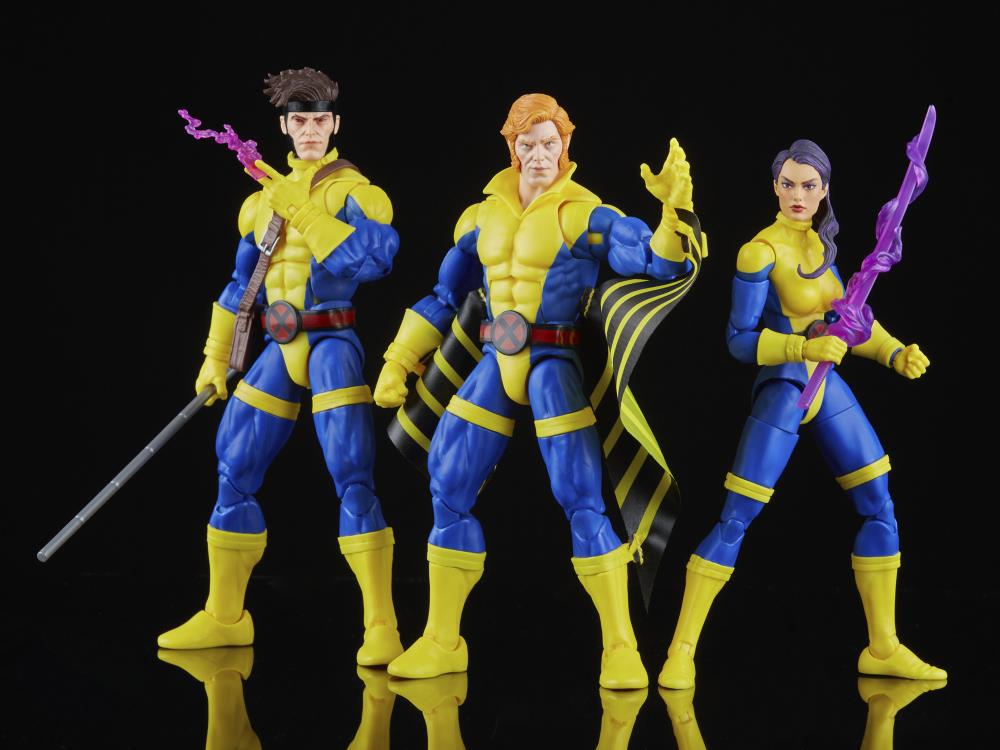 Marvel Legends XMen Team Suit 3 Pack Psylocke, Banshee and Gambit