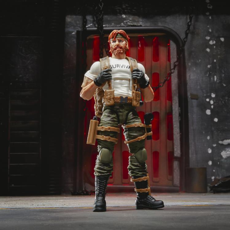 Outback Action Figure Sticker G.I.Joe Classified Outback ( Stuart Selkirk ) Action Figure – Kapow Toys