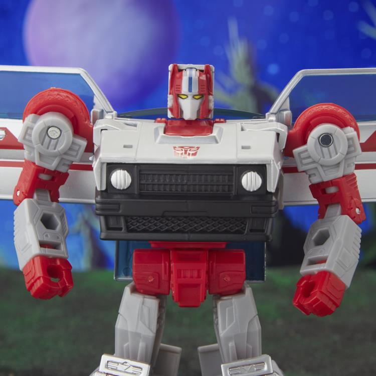 Transformers - Legacy Evolution Deluxe, giocattolo di Crashbar, da 14 cm, action figure per bambini e bambine dagli 8 anni in su