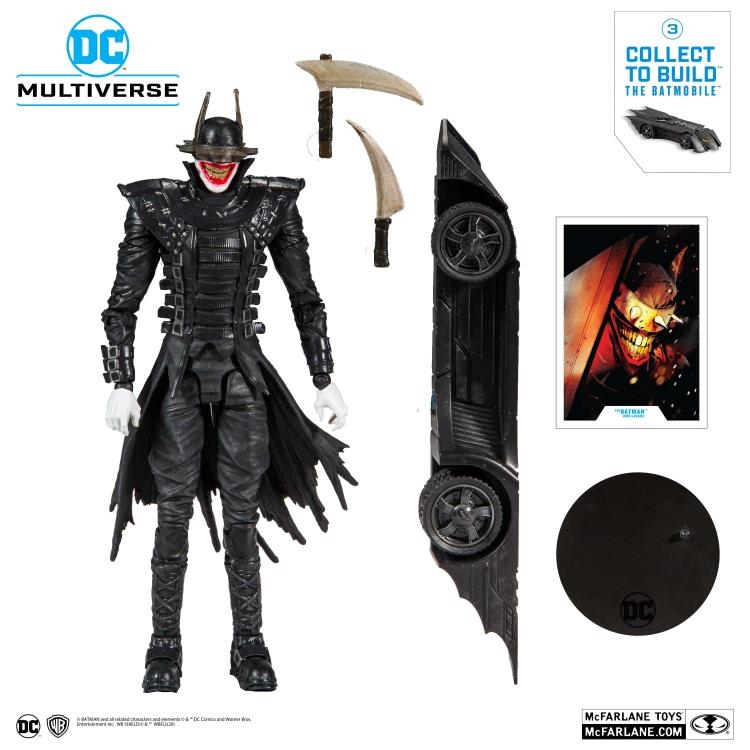 Figurine DC Multiverse McFarlane - The Batman Who Laughs (pour Construire La Batmobile)