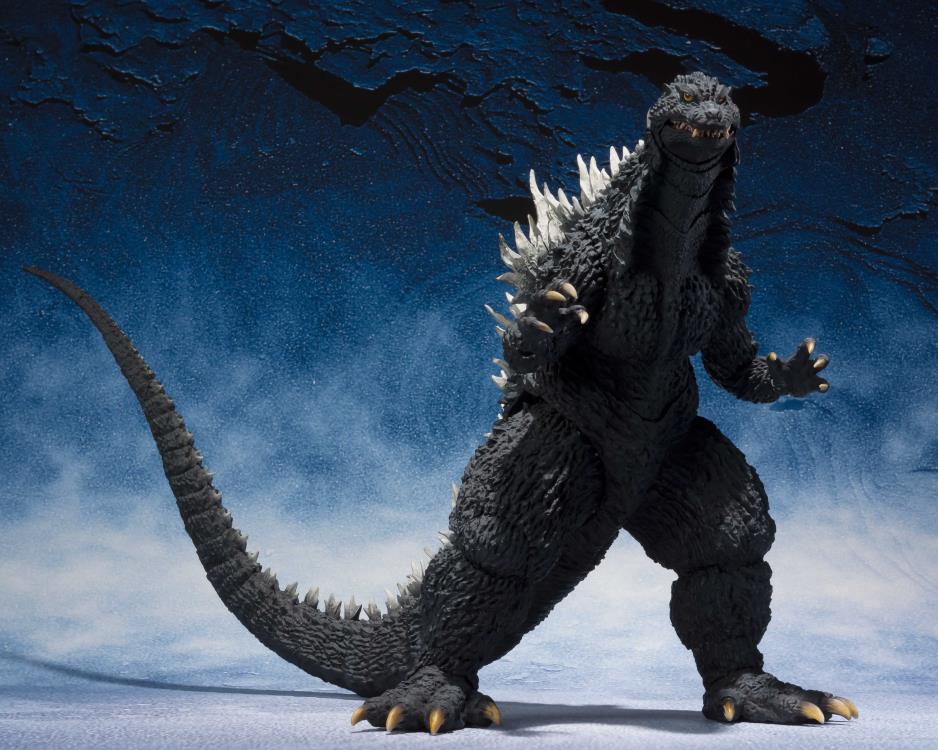 GODZILLA 2002 S.H.MonsterArts 開封済 箱ダメージあり 中古品 説明書なし Bandai  Godzilla 2002 - Godzilla Vs. Mechagodzilla