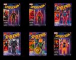 Marvel Legends Spider-Man Retro Series Set of 6
