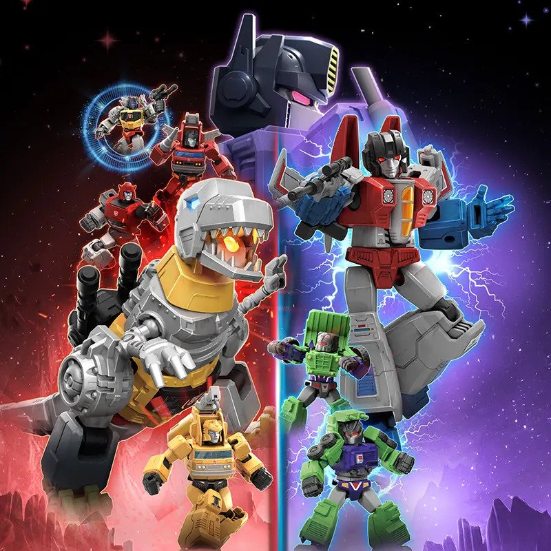 Buluke Transformers Snap Model Kits Wave 2 Box of 9 ( Blind Boxed