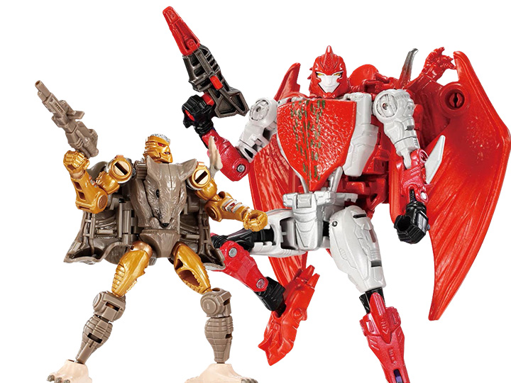 Transformers Beast Wars BWVS-05 Rattrap vs Terrorsaur – Kapow Toys