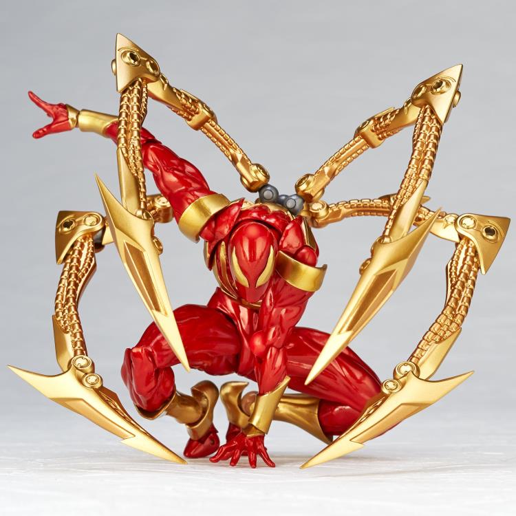 Kaiyodo Amazing Yamaguchi Revoltech Iron Spider Reissue – Kapow Toys