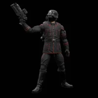 Operation: Monster Force Sleepwalker Obsidian Elite Guardsman 6 Inch Action Figure