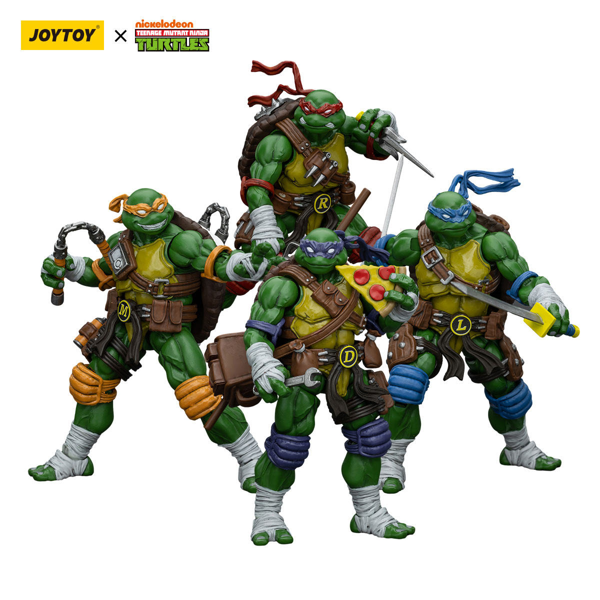 JoyToy Teenage Mutant Ninja Turtles Set of 4 – Kapow Toys