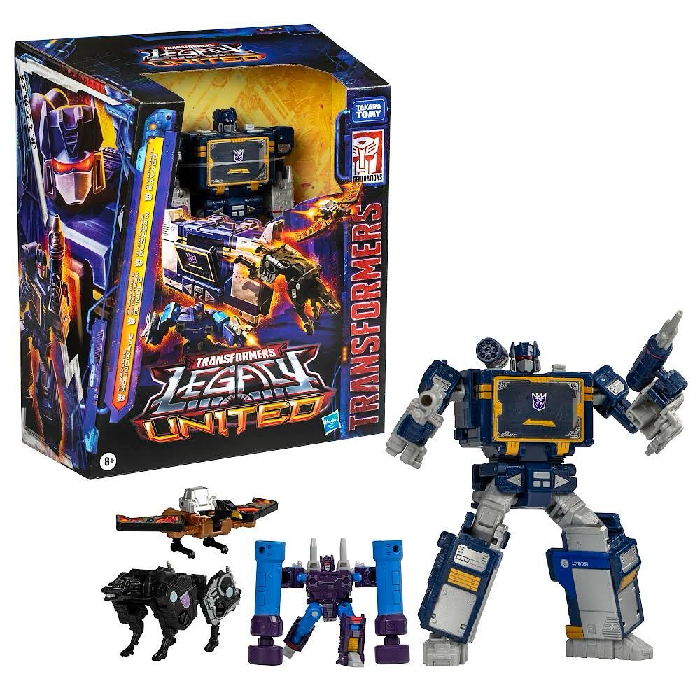 Transformers Legends LG36 Soundwave - Figura Giocattolo Ufficiale Takara Tomy