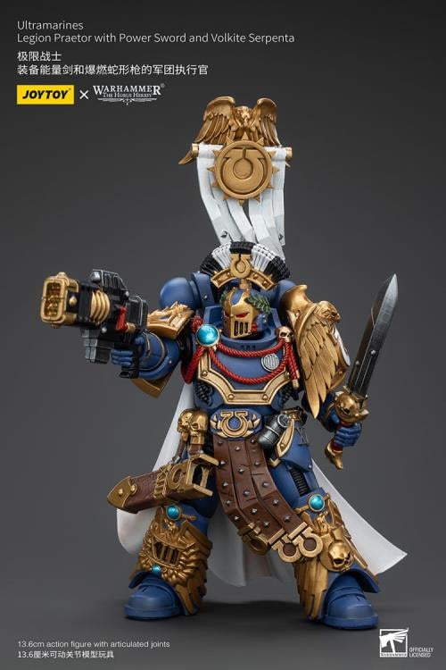 JoyToy Warhammer The Horus Heresy Ultramarines Legion Praetor with