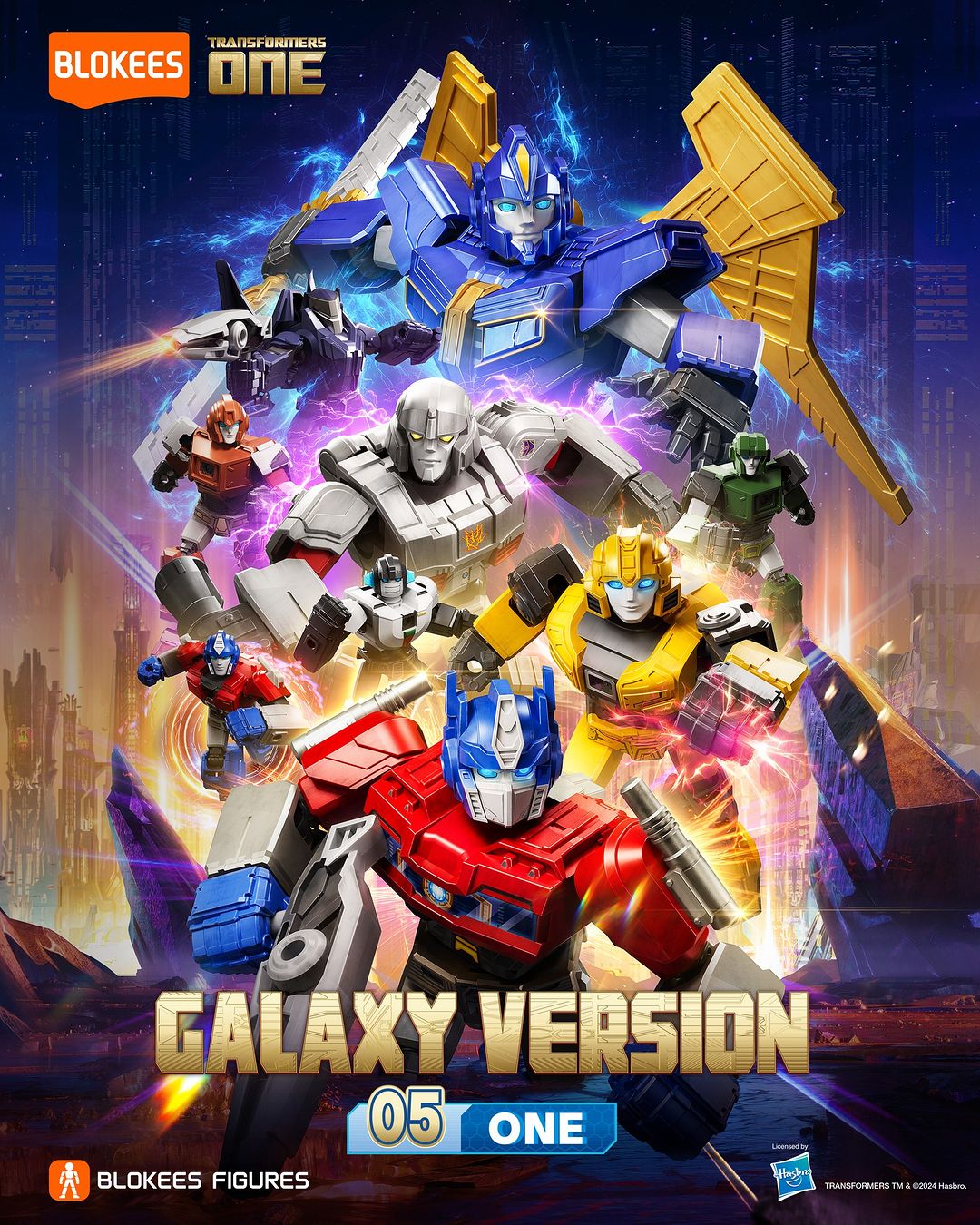 Blokees トランスフォーマーONE ギャラクシーバージョン　9個入りBOX Blokees Transformers Galaxy Version Transformers One Case of 9