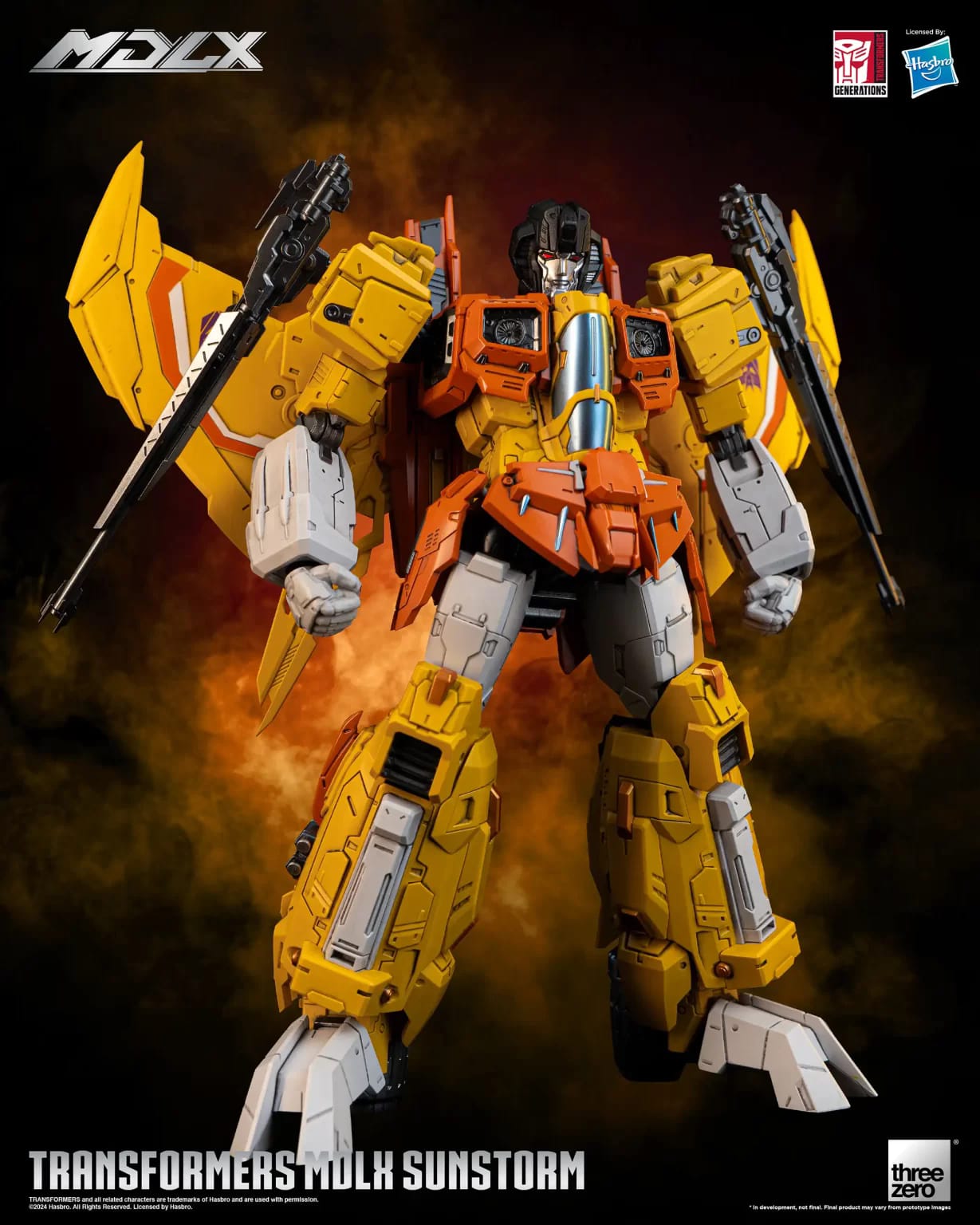 Threezero Transformers MDLX Sunstorm ( Kapow Toys Exclusive