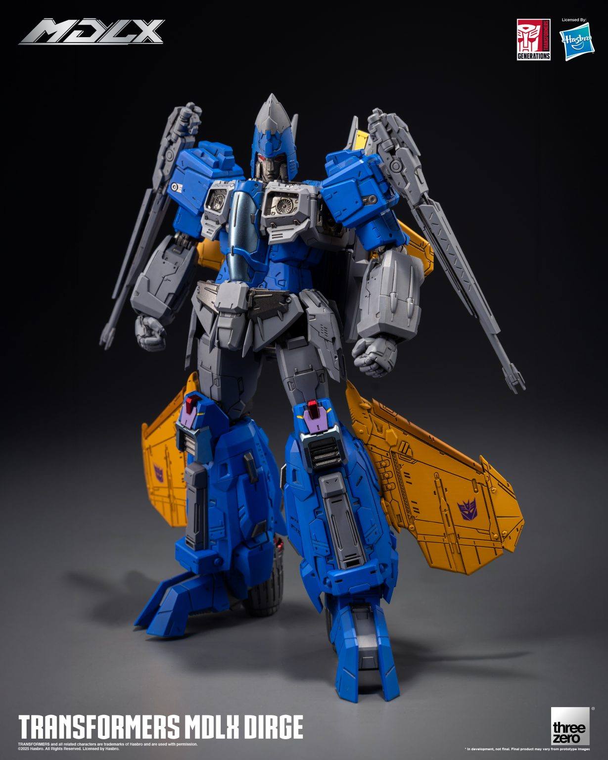 その他 Threezero Transformers 20cm 3Z06640W0 Threezero Transformers MDLX Dirge – Kapow Toys
