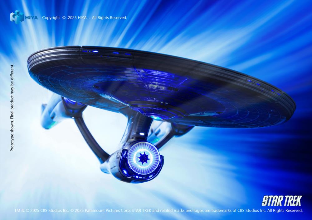 HIYA Toys Star Trek U.S.S Enterprise NCC-1701 ( REPLICAart Series