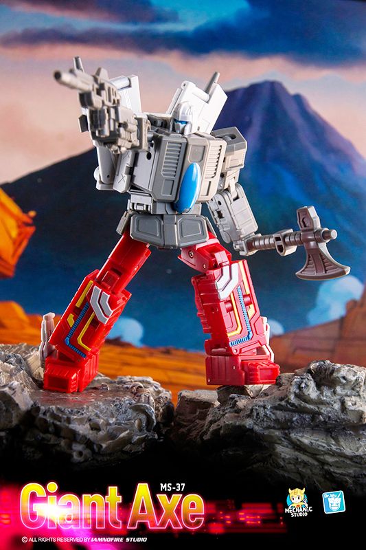 King'sJAPAN Transfix Edeition Ｍｉｋｅ Mechanic Studios MS-37 Giant Axe – Kapow Toys