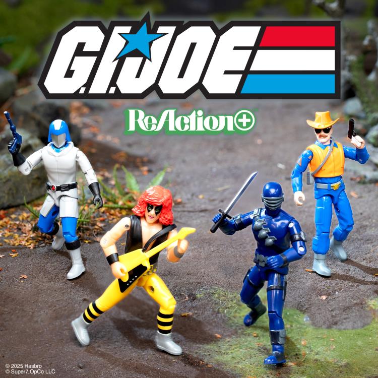 Super7 G.I.Joe ReAction+ Wave 3 Set of 4 – Kapow Toys