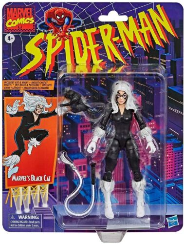 Marvel Legends Spider-Man Retro Black Cat Action Figure – Kapow Toys
