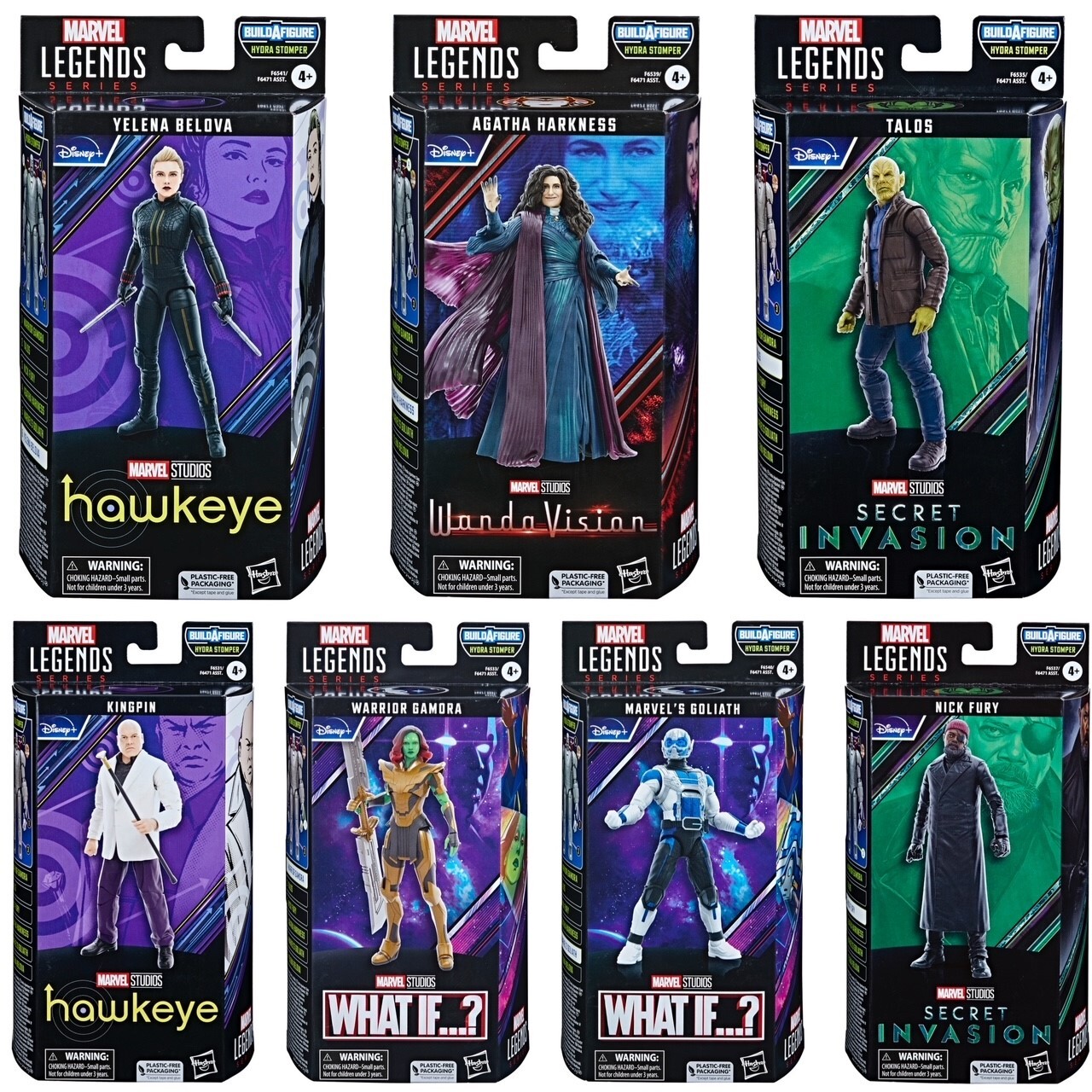 Marvel Legends Disney Plus Wave 5 Set of 7 Hydra Stomper 2 – Kapow