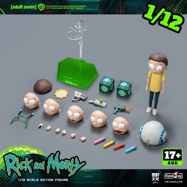 Fondjoy Rick and Morty – Morty Smith 1/12 Action Figure – Kapow Toys