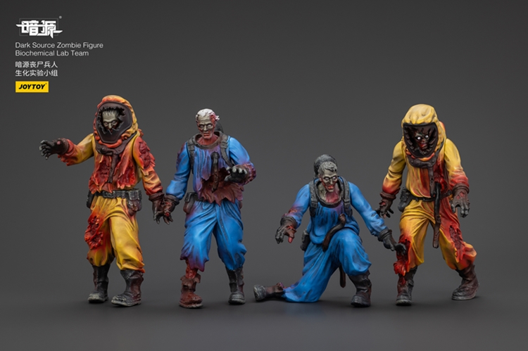 JoyToy Dark Source Zombie Biochemical Lab Team – Kapow Toys
