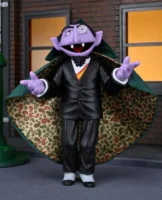 NECA Sesame Street Ultimate Count Von Count Action Figure