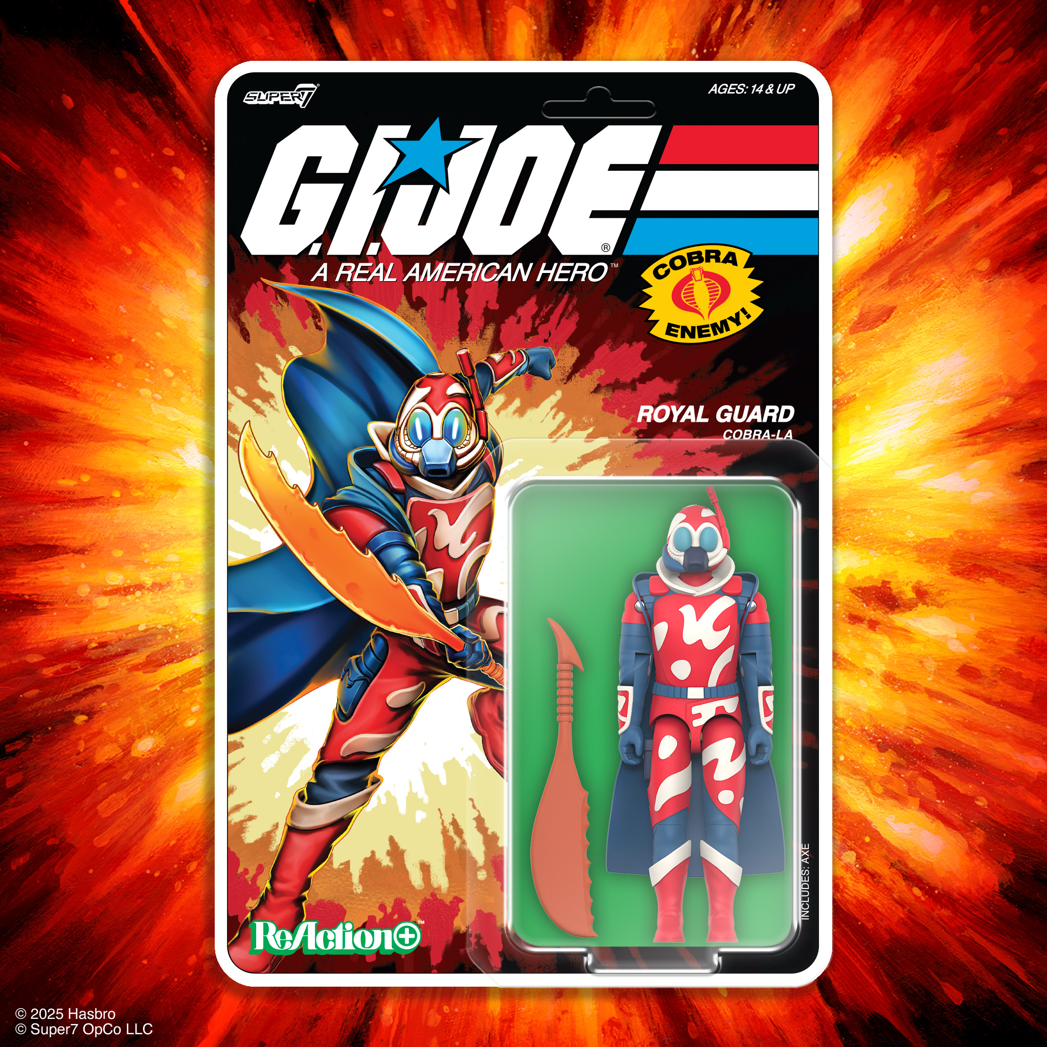 Super7 G.I.Joe ReAction+ Cobra-La Royal Guard – Kapow Toys